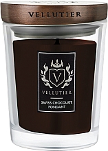 Ароматическая свеча "Швейцарский шоколадный фондан" - Vellutier Swiss Chocolate Fondant — фото N2