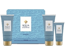 Парфумерія, косметика Aqua Di Sorrento Posillipo - Набір (sh/gel/200ml + shaving/gel/200ml + ash/balm/100ml)