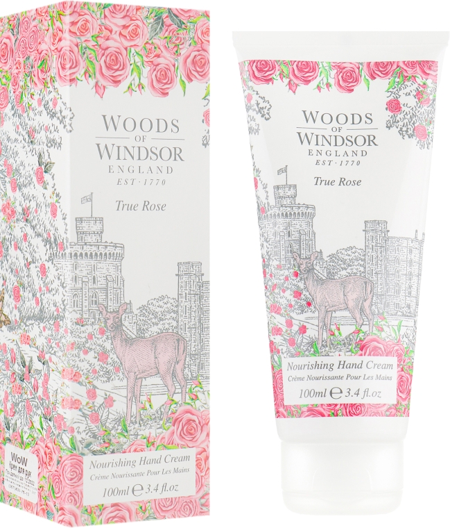 Живильний крем для рук - Woods of Windsor True Rose Hand Cream