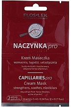 Крем-маска с экстрактом конского каштана - Floslek Dilated Capillaries Line Cream Mask (пробник) — фото N3