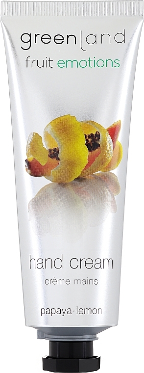 Крем для рук "Папайя-Лимон" - Greenland Fruit Emotion Hand Cream