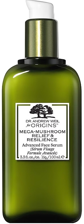 Покращена заспокоювальна сироватка для обличчя - Origins Dr. Andrew Weil For Origins Mega-Mushroom Relief & Resilience Advanced Face Serum — фото N1