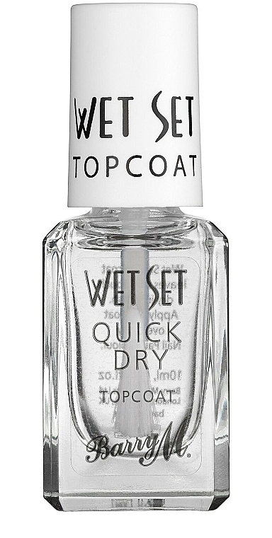 Топ для нігтів - Barry M Wet Set Quick Dry Top Coat — фото N1