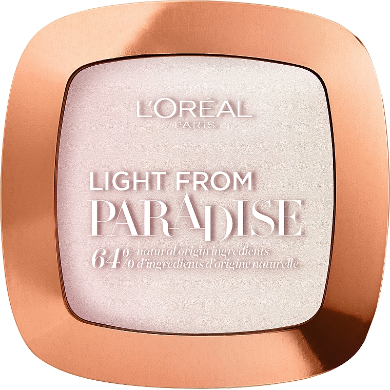 Пудра-хайлайтер для сияния лица - L`Oréal Paris Light from Paradise — фото N1