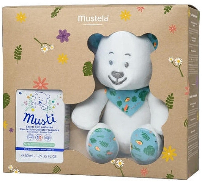 Mustela Musti - Набор (edt/50ml + toy) — фото N1