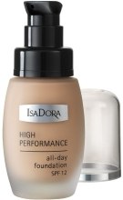 Духи, Парфюмерия, косметика УЦЕНКА Тональный крем - IsaDora High Performance All-Day Foundation SPF12*