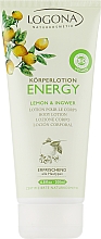 Парфумерія, косметика Лосьйон для тіла - Logona Body Lotion Lemon & Ingwer