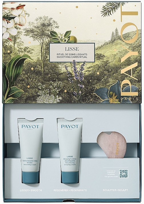 Набор - Payot Lisse Smoothing Cares Ritual (cr/2x30ml + massager/1pc)  — фото N2