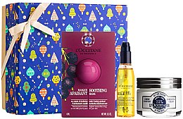 Духи, Парфюмерия, косметика Набор - L'Occitane Face Care (f/mask/6ml + f/cr/50ml + f/oil/30ml)