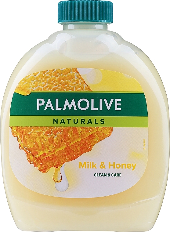 Жидкое мыло "Мед и Увлажняющее Молочко", в экономичной упаковке - Palmolive Naturel — фото N1