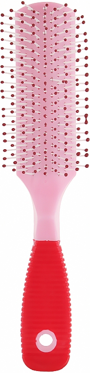 Расческа для волос, CR-4200, красно-розовая - Christian — фото N1