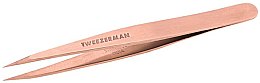 Парфумерія, косметика Пінцет для брів - Tweezerman Point Tweezer Rose Gold