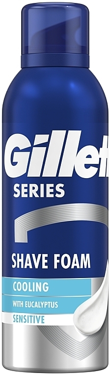 Охлаждающая пена для бритья - Gillette Series Sensitive Cool