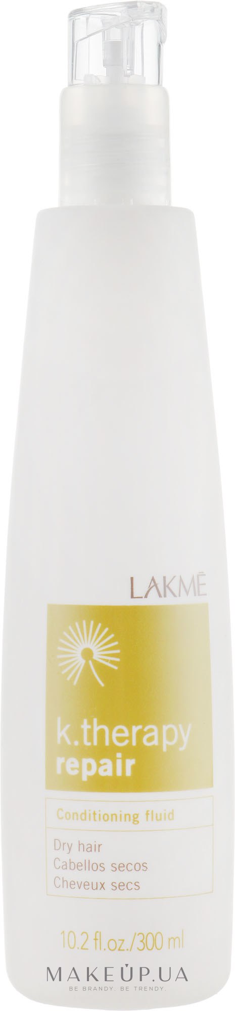 Питательный кондиционер для сухих волос - Lakme K.Therapy Repair Conditioning Fluid — фото 300ml