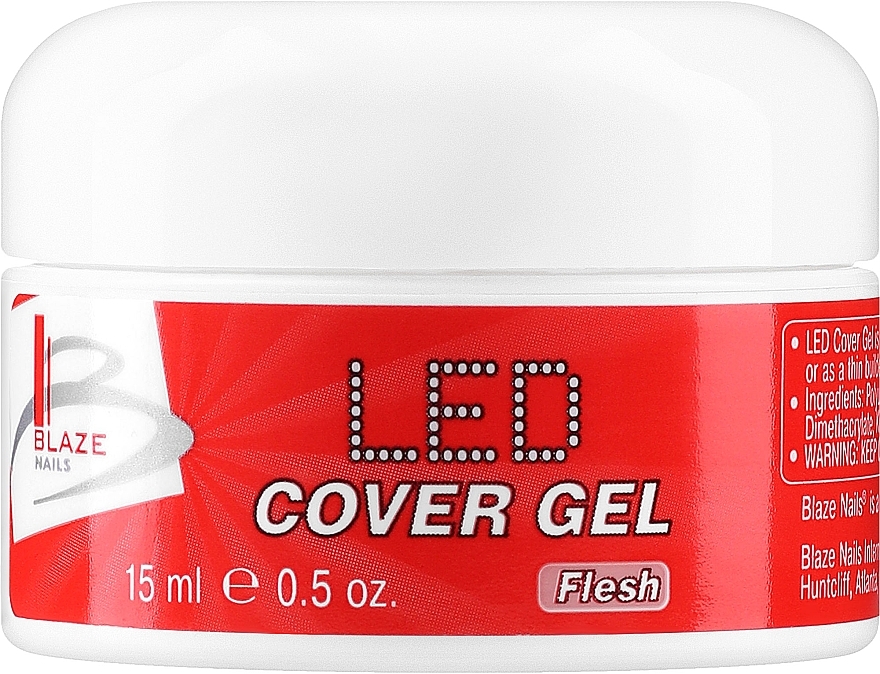 Камуфлювальний LED-гель для нігтів - Blaze LED Cover Gel — фото N1