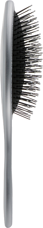 Масажна щітка для волосся, HB-08-10, срібна - Beauty LUXURY — фото N2