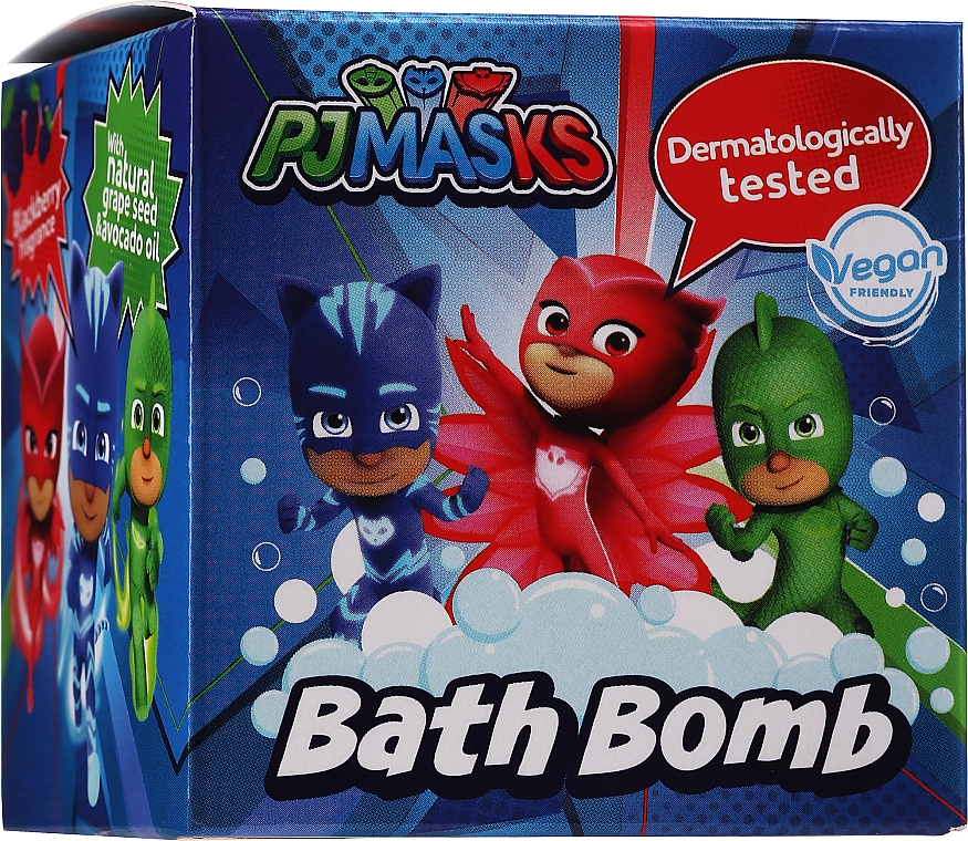 Вируючі  кульки для ванни - Disney PJ Masks Bath Bomb — фото N1