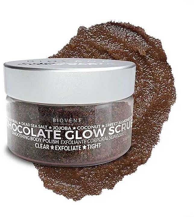 Скраб для тіла з морською сіллю "Шоколад" - Biovene Sea Salt Body Scrub Chocolate Glow Scrub — фото N2