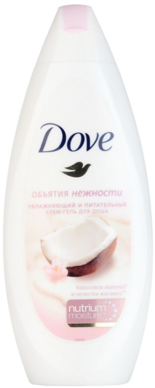 Крем-гель для душа "Расслабляющий" с маслом кокоса и жасмином - Dove — фото N3