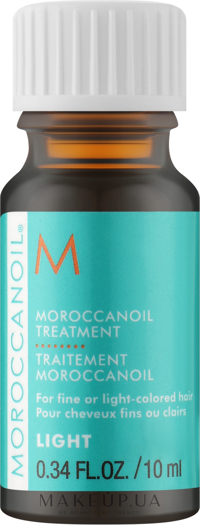 Восстанавливающее масло для тонких и светлоокрашенных волос - Moroccanoil Treatment For Fine And Light-Colored Hair — фото 10ml