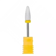 Керамическая фреза для маникюра "Конус", желтая - Sleek Shine — фото N1