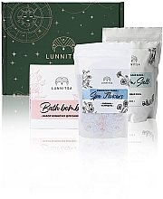 Парфумерія, косметика Подарунковий набір "Видихай" - Lunnitsa (bath/salt/400g + bath/bomb/4x100g)