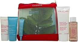 Духи, Парфюмерия, косметика Набор, 6 продуктов - Clarins Travel Body Care Set 