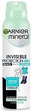 Дезодорант-антиперспирант "Невидимая защита" - Garnier Mineral Invisible Protection 48h Clean Cotton Deodorant — фото N1