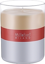 Ароматична свічка - Millefiori Milano Vanilla & Wood Scented Candle — фото N1