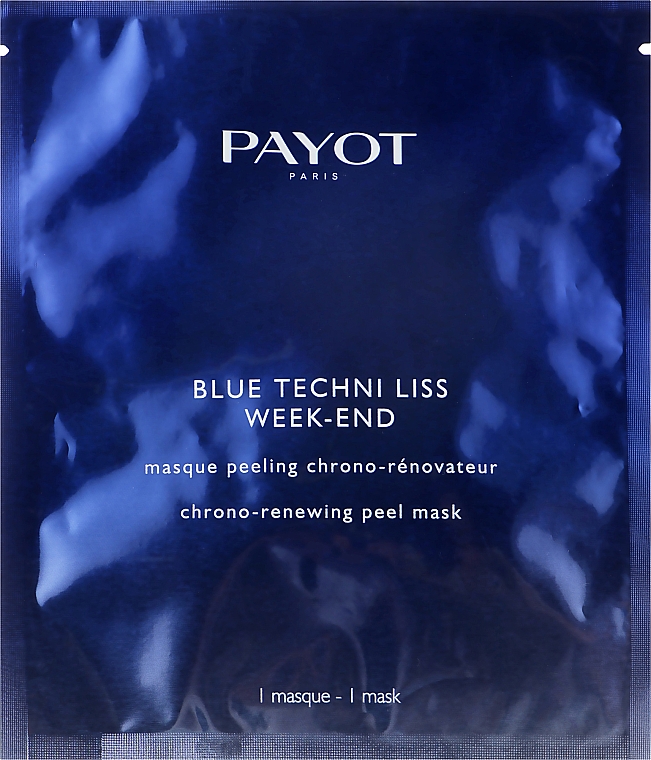 Маска-пілінг "Хроновідновлення" - Payot Blue Techni Liss Week-End — фото N1