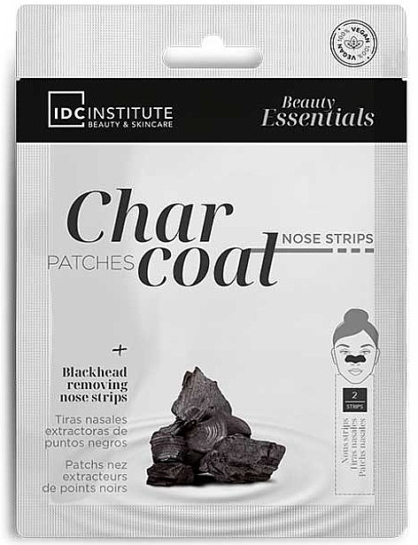Смужки для очищення пор з деревним вугіллям - IDC Institute Charcoal Patches — фото N1