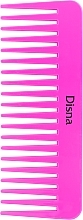Парфумерія, косметика Гребінь для волосся широкий PE-29, 15.8 см, рожевий - Disna