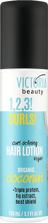 Лосьон для кудрявых волос - Victoria Beauty 1,2,3! Curls! Hair Lotion — фото N1