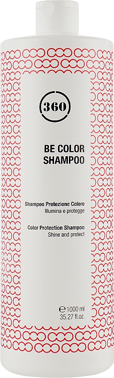 Шампунь для окрашенных волос с ежевичным уксусом - 360 Be Color Shampoo