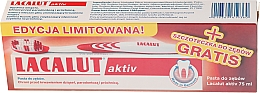 Духи, Парфюмерия, косметика Набор - Lacalut Activ Paradontosis Red Kit (t/past/75ml + t/brush/1pcs)