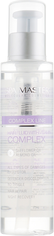 Флюїд з вітамінним комплексом для волосся - Spa Master — фото N1
