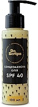 Духи, Парфюмерия, косметика Солнцезащитное масло для тела SPF40 - Do Scripa