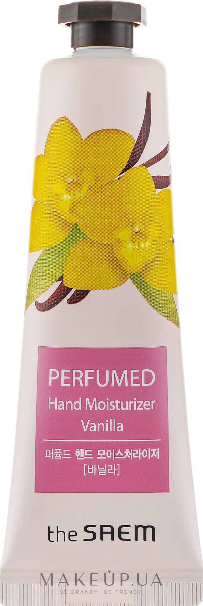 Парфюмированный увлажняющий крем для рук "Ваниль" - The Saem Perfumed Vanilla Hand Moisturizer — фото 30ml