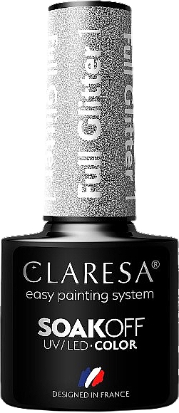 Гель-лак для нігтів - Claresa Full Glitter SoakOff UV/LED Color — фото N1