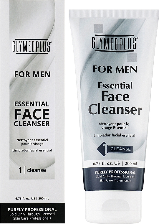 Очищувальний засіб для обличчя - GlyMed For Men Essential Face Cleanser — фото N2