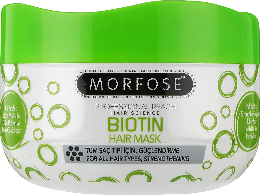 Укрепляющая маска для волос - Morfose Biotin Mask — фото N2