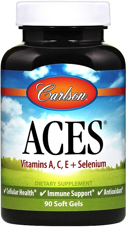 Пищевая добавка "Антиоксидант" - Carlson Labs Aces — фото N1
