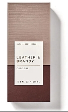 Парфумерія, косметика Bath and Body Works Leather & Brandy - Одеколон