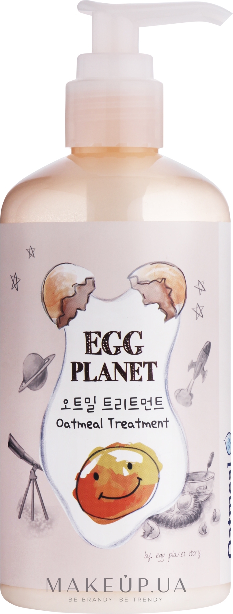 Кондиціонер для волосся з екстрактом вівсяних пластівців - Daeng Gi Meo Ri Egg Planet Oatmeal Treatment — фото 280ml