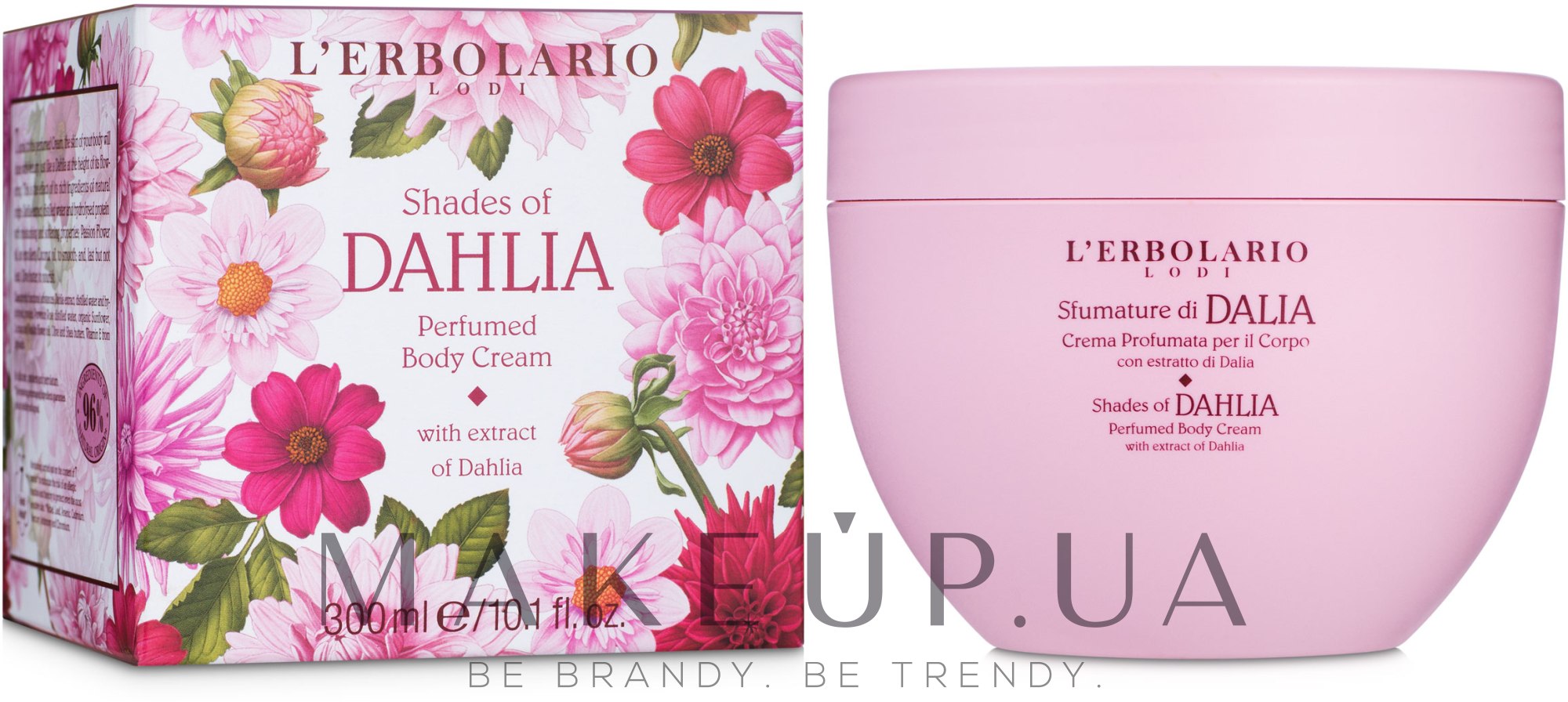 Ароматизований крем для тіла "Жоржина" - L'erbolario Shades Of Dahlia Perfumed Body Cream — фото 300ml