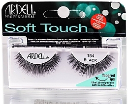 Накладные ресницы - Ardell Soft Touch Eye Lashes Black 154 — фото N1