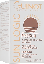 Антивікові капсули від сонця - Guinot Age Sun Anti-Ageing Sun Capsules — фото N1