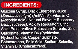 Сироп для імунітету "Чорна бузина + вітаміни + мінерали" - Sambucol Extra Defence — фото N4
