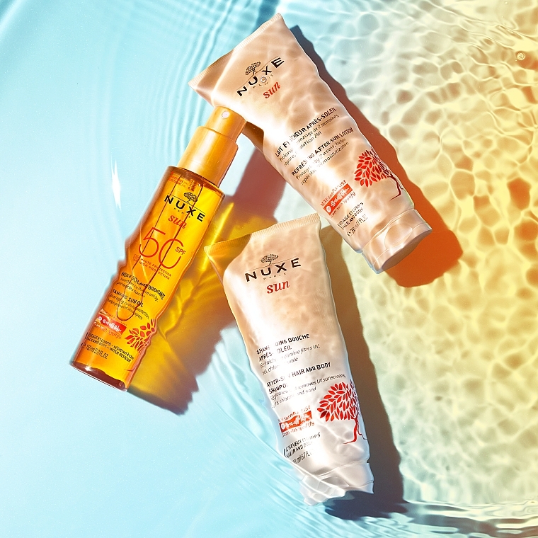 Шампунь-гель после загара 2в1 - Nuxe Sun Care After Sun Shampoo Nuxe Body And Hair Shower — фото N5