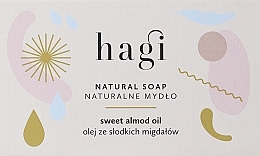 Парфумерія, косметика Натуральне мило з олією мигдалю - Hagi Soap